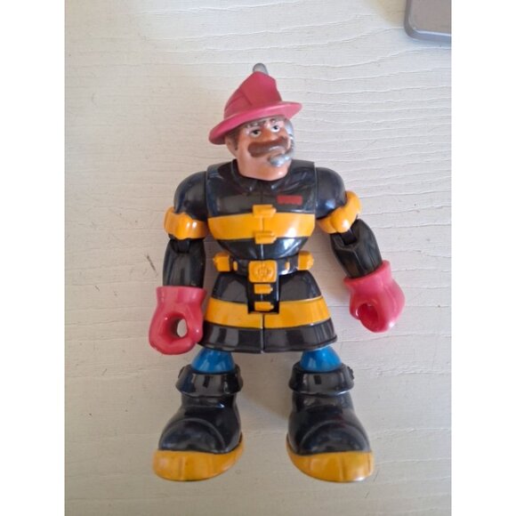 Rescue Heroes Figures Lot 1997-2004 Firefighter Police Wolf Trooper Bill Jake - Picture 9 of 10